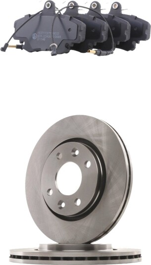 Bremseskiver og klosser RIDEX 3405B3184 Bremseskiver og klosser RIDEX 3405B3184