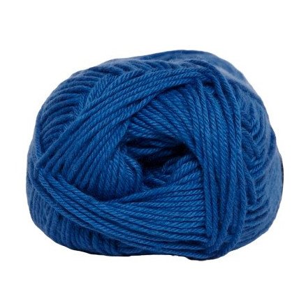 Hjertegarn Cotton nr. 8 6500 Blått Hjertegarn Cotton nr. 8 6500 Blått