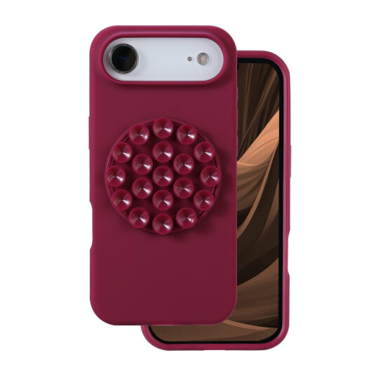 TFO Silikon Deksel til iPhone 17 Air Maroon