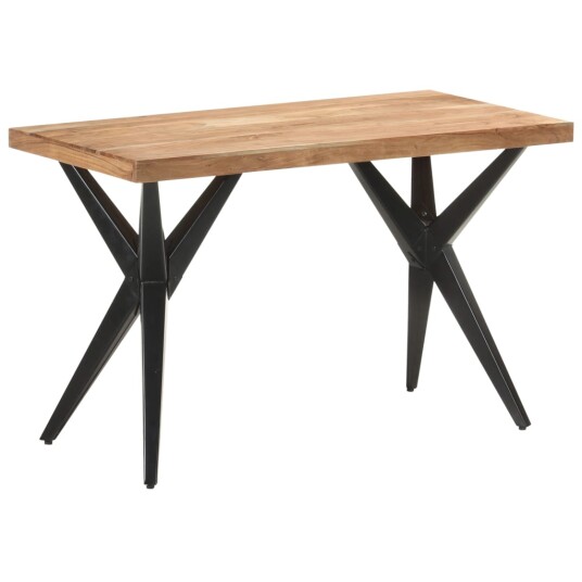 Spisebord 120x60x76 cm heltre akasie Spisebord 120x60x76 cm heltre akasie