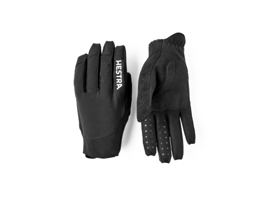Hestra Spiro Long sykkelhansker svart/svart unisex Hestra Spiro Long sykkelhansker svart/svart unisex