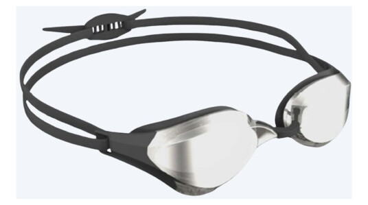 Watery Elite svømmebrille Rattle Pro Mirror Svart/sølv Konkurranse / trening svømmebriller Watery Elite svømmebrille Rattle Pro Mirror Svart/sølv Konkurranse / trening svømmebriller