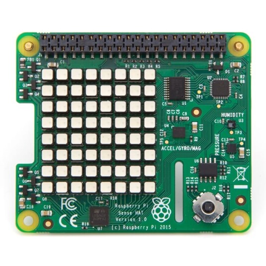 Raspberry Pi Sense HAT-sensorkort Raspberry Pi Sense HAT-sensorkort