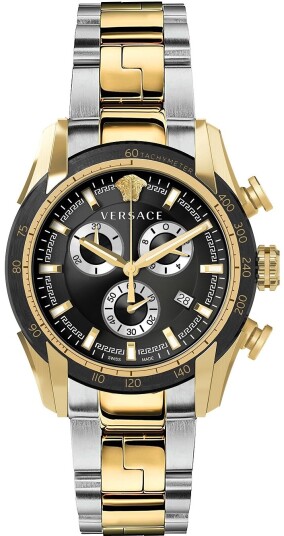 Versace Herreklokke VE2I00421 V Ray Sort/Stål Ø44 mm