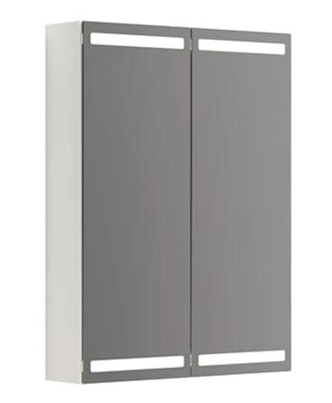 Dansani Calidris Parallel Speilskap 120cm 3 Dører / Eik Noir