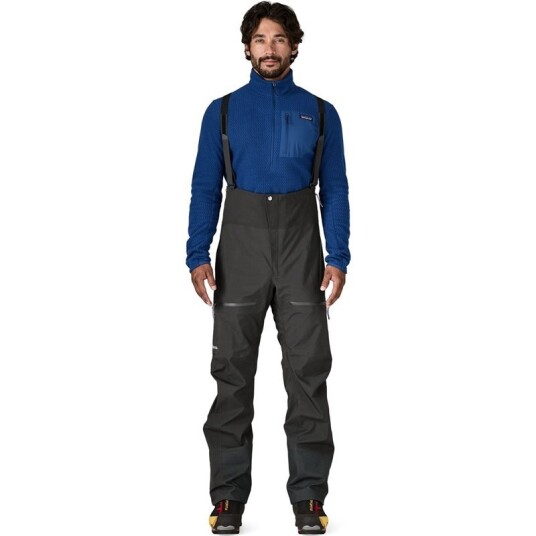 Patagonia Pluma Pro Herrebukse i Svart - 100% Resirkulert GORE-TEX