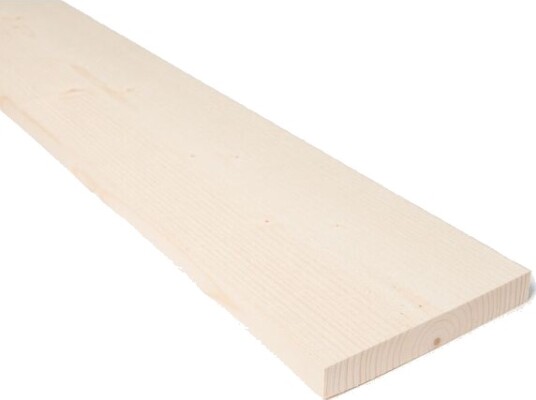 Bergene Holm Kledning rektangulær ubehandlet gran 22x148 mm klasse 1