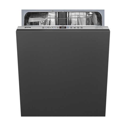 Smeg STL253CL Helintegrert Oppvaskmaskin med Hygieneprogram og 13 Kuverter
