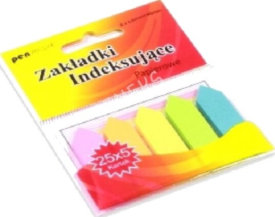 Polsirhurt Zi 01 Indeksfaner I Papir 5X25 12Mmx45mm