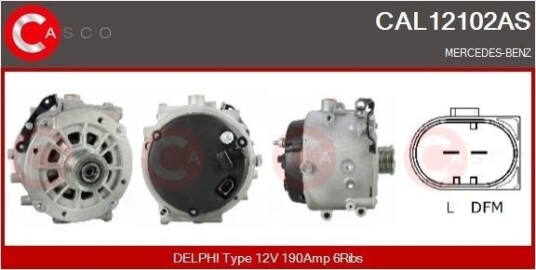 CASCO CAL12102AS Dynamo