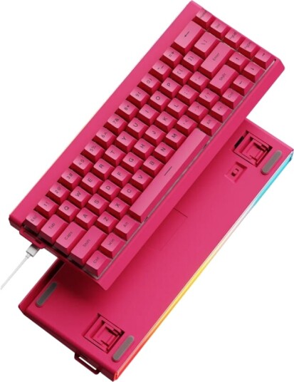 EWEADN DK68 Magnetic HE Tastatur ANSI Pink EWEADN DK68 Magnetic HE Tastatur ANSI Pink