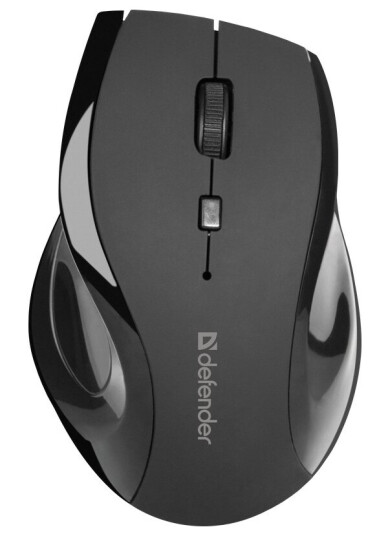 Defender MM-295 Optisk Trådløs Trackball Mus 1600 DPI Svart Defender MM-295 Optisk Trådløs Trackball Mus 1600 DPI Svart