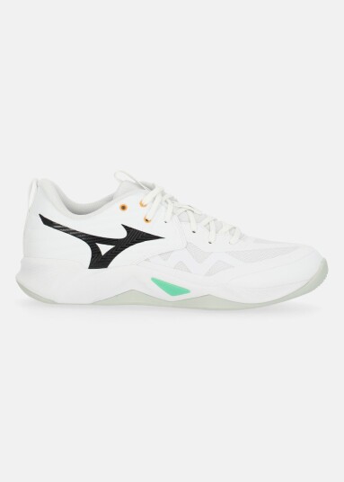Mizuno WAVE MOMENTUM PROU White/Black/Frozen Emerald 40 UK 6.5 Fotballsko