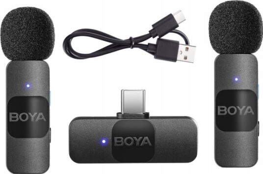 Boya By-V20 Trådløs Mikrofon For Usb-C Boya By-V20 Trådløs Mikrofon For Usb-C