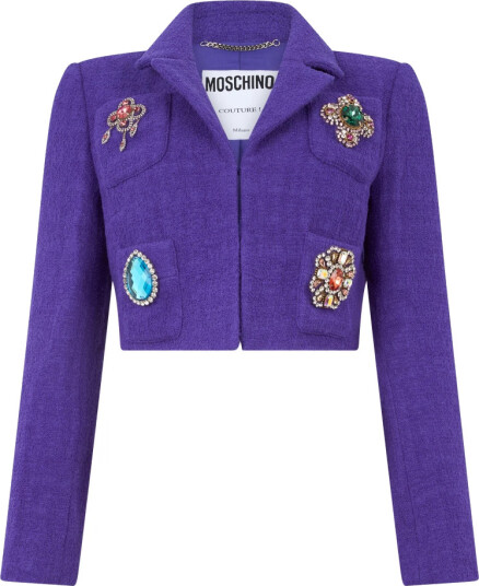 Moschino Dame Jakker Lilla M, Moschino Dame Jakker Lilla M,