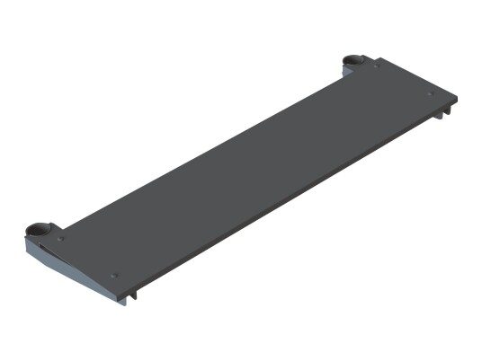 Multibrackets M Counterbalanced Frontshelf - monteringskomponent - for PC/DVD-spiller - svart