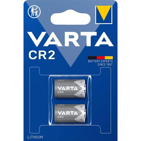 Litiumbatteri CR2 3 V 2-Blister