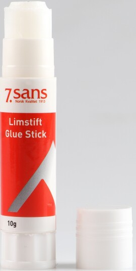 Limstift 7sans 10g hvit