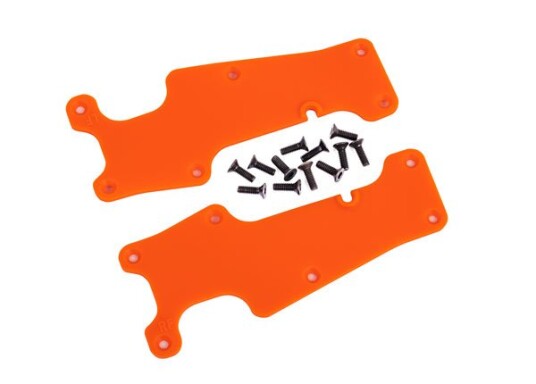 Traxxas 9633T Suspension Arm Covers Front L+R Orange Sledge Traxxas 9633T Suspension Arm Covers Front L+R Orange Sledge
