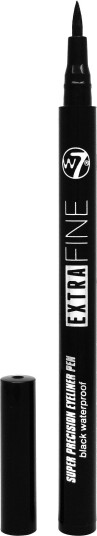 W7 Extra Fine EyeLiner Pen Black