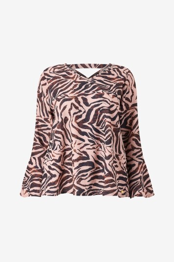 ZOEY Bluse Demi Blouse Rosa ZOEY Bluse Demi Blouse Rosa