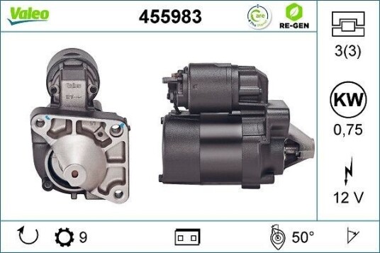 VALEO 455983 Starter