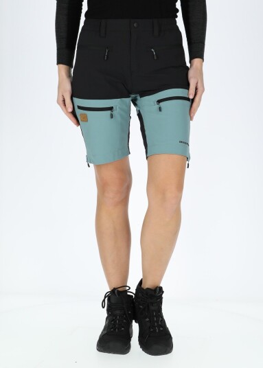 Swedemount Lofoten Stretch Shorts W Black/Seaweed Green 42 Shorts