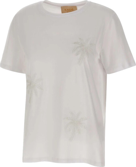 Kaos Dame Topper Hvit L,