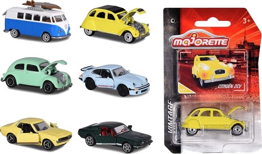 Majorette Vintage Lekebiler assortert