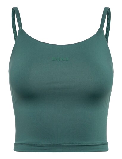 Björn Borg Studio Soft Cropped Tank Top - Green - XL Björn Borg Studio Soft Cropped Tank Top - Green - XL