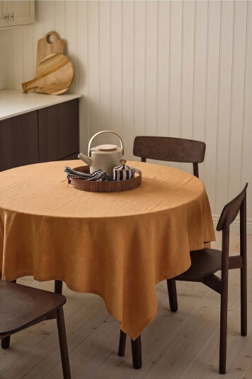 Ellos Home Duk Majken 145x145 cm Orange