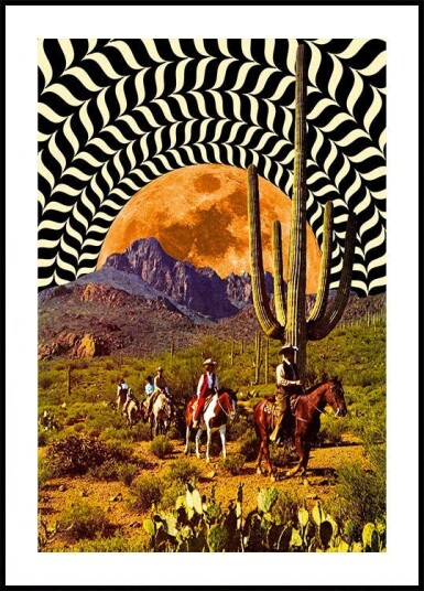 Illusionary Cowboys Plakat / 100x150cm