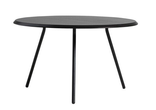 WOUD - Soround sofabord i sort eik, H44/Ø75 WOUD - Soround sofabord i sort eik, H44/Ø75