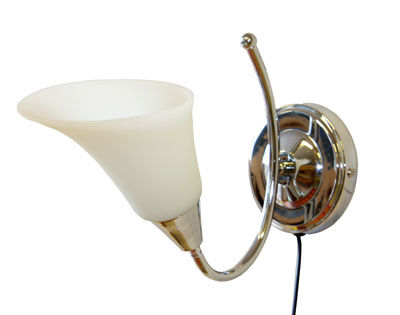 12V & 230V Lillian bue vegglampe