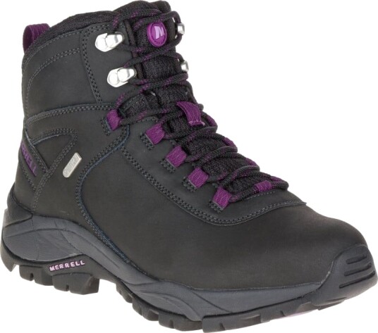 Merrell Women's Vego Mid Leather Waterproof Sort 37 Woman