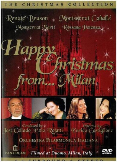 Happy Christmas From Milan DVD Klassisk Diverse Artister