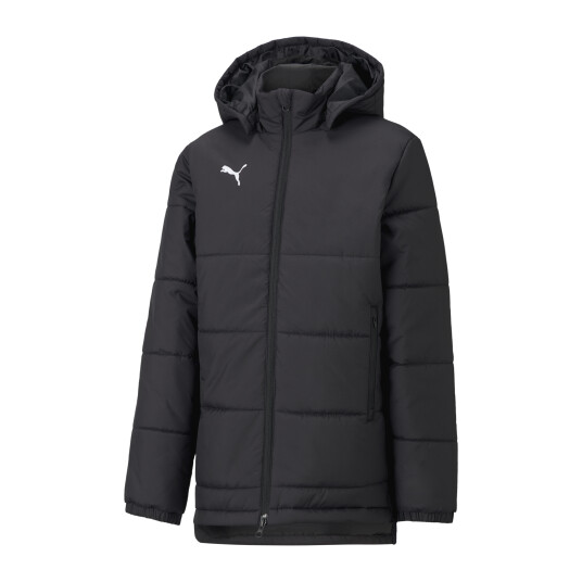 Puma Bench Jacket Jr, jakke junior 140 Puma Black-Puma Whit Puma Bench Jacket Jr, jakke junior 140 Puma Black-Puma Whit