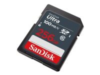 SanDisk Ultra - Flashminnekort - 256 GB - UHS Class 1 / Class10 - SDXC UHS-I