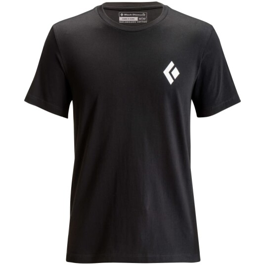 Black Diamond Men's SS Tee Equipment For Alpinist (2022) Sort M Man Black Diamond Men's SS Tee Equipment For Alpinist (2022) Sort M Man