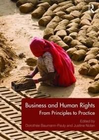 Business And Human Rights Av Dorothee Baumann-Pauly, Justine Nolan