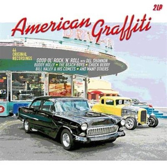American Graffiti 44 Original Recordings 2lp Vinyl American Graffiti 44 Original Recordings 2lp Vinyl