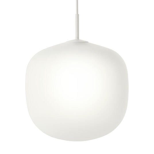 Muuto Rime Pendant 37 cm Opal / White