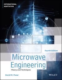 Microwave Engineering, International Adaptation Av David M. (University Of Massachusetts At Amherst) Pozar Microwave Engineering, International Adaptation Av David M. (University Of Massachusetts At Amherst) Pozar