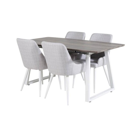 Venture Home Spisegruppe Venture Home Ina med 4 Plake Stoler GR20314