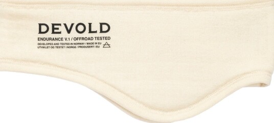 Devold Endurance Merino Headband Raw White One Size