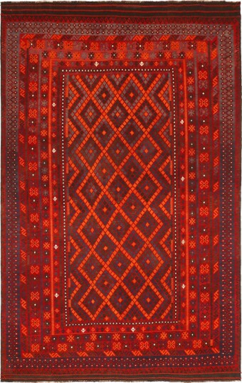 Orientalsk kelimteppe 410 x 269 cm Størrelse: 410 x 269 cm Orientalsk kelimteppe 410 x 269 cm Størrelse: 410 x 269 cm