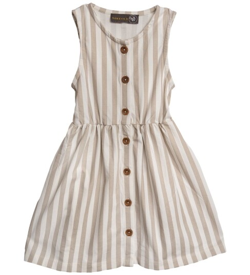 Hanevild Kjole Striped Summer Sand Hanevild 110/116 Kjole Beige Hvit 110 116 Hanevild Kjole Striped Summer Sand Hanevild 110/116 Kjole Beige Hvit 110 116