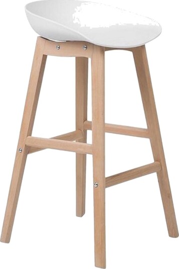 Micco Barstol 47 cm - Hvit
