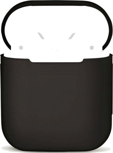 SiGN IP8F1250B Silikonetui til Apple AirPods Svart SiGN IP8F1250B Silikonetui til Apple AirPods Svart