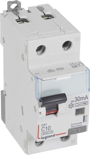 Legrand DX³ RCBO kombinasjonsbryter C13 1P+N 30mA type-F 2M 6000/6KA